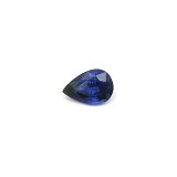0.59 ct Pear Blue Natural Sapphire