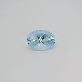 6.55 ct Oval Blue Natural Aquamarine