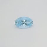 10.05 ct Oval Blue Natural Aquamarine