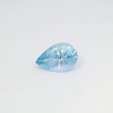9.58 ct Pear Blue Natural Aquamarine