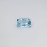 10.87 ct Cushion Blue Natural Aquamarine
