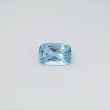 8.64 ct Cushion Blue Natural Aquamarine