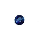 1.39 ct Round Blue Natural Sapphire