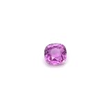 1.35 ct Cushion Pink Natural Sapphire