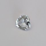 7.42 ct Heart Blue Natural Aquamarine
