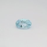 7.68 ct Oval Blue Natural Aquamarine