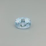 6.41 ct Oval Blue Natural Aquamarine
