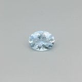 1.43 ct Oval Blue Natural Aquamarine