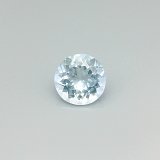 2.71 ct Round Blue Natural Aquamarine