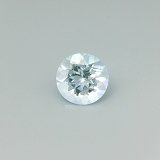 3.10 ct Round Blue Natural Aquamarine