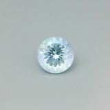 3.53 ct Round Blue Natural Aquamarine