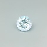 3.24 ct Round Blue Natural Aquamarine