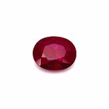 5.64 ct Oval Red Natural Ruby