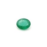 2.34 ct Oval Green Natural Emerald