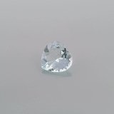 6.94 ct Heart Blue Natural Aquamarine