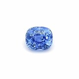 6.13 ct Cushion Blue Natural Sapphire