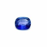 3.37 ct Cushion Blue Natural Sapphire