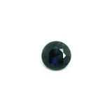 1.43 ct Round Blue Natural Sapphire