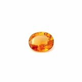 1.79 ct Oval Orange Natural Sapphire