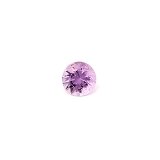 0.72 ct Round Pink Natural Sapphire