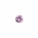 0.59 ct Round Pink Natural Sapphire
