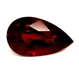 1.21 ct Pear Red Natural Ruby