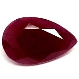 2.91 ct Pear Red Natural Ruby