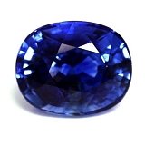1.45 ct Oval Blue Natural Sapphire