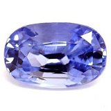3.34 ct Oval Blue Natural Sapphire