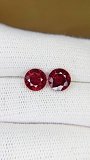2.78 ct Round Red Natural Ruby