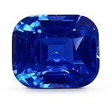 5.26 ct Cushion Blue Natural Sapphire