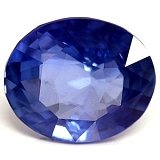 2.05 ct Oval Blue Natural Sapphire