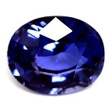 1.53 ct Oval Blue Natural Sapphire