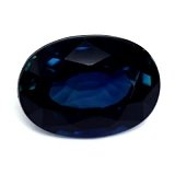 1.02 ct Oval Blue Natural Sapphire