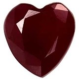 2.24 ct Heart Red Natural Ruby