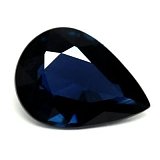 1.05 ct Pear Blue Natural Sapphire
