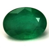 3.38 ct Oval Green Natural Emerald