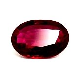 0.53 ct Oval Red Natural Ruby