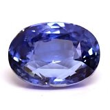 2.10 ct Oval Blue Natural Sapphire