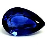 1.50 ct Pear Blue Natural Sapphire