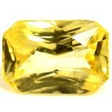 3.99 ct Emerald Yellow Natural Sapphire