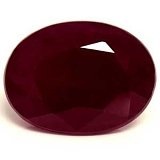 3.37 ct Oval Red Natural Ruby