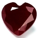 1.79 ct Heart Red Natural Ruby