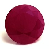 2.02 ct Round Red Natural Ruby
