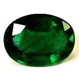 3.71 ct Oval Green Natural Emerald