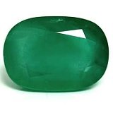 7.35 ct Cushion Green Natural Emerald