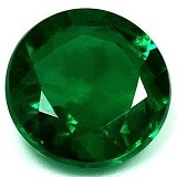 2.17 ct Round Green Natural Emerald