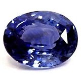 2.21 ct Oval Blue Natural Sapphire