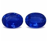 3.79 ct Oval Blue Natural Sapphire