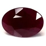 7.62 ct Oval Red Natural Ruby